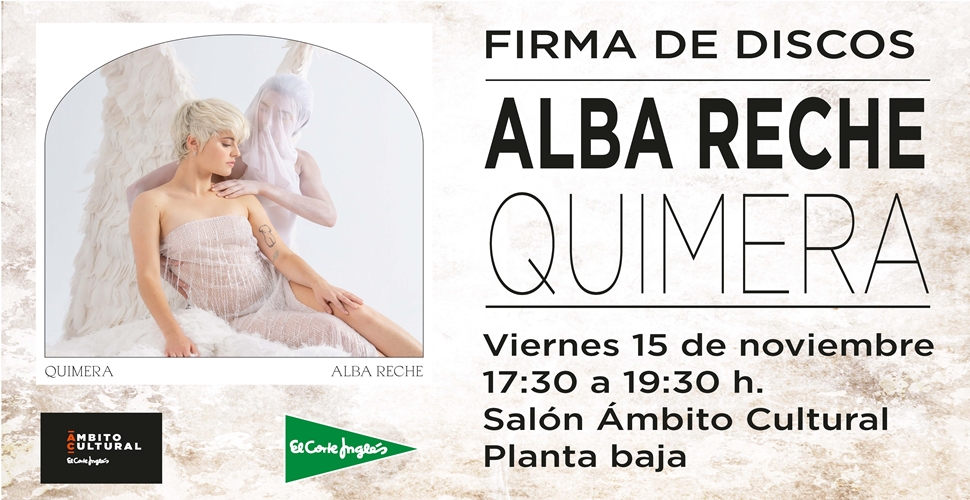 Firma de discos de ALBA RECHE